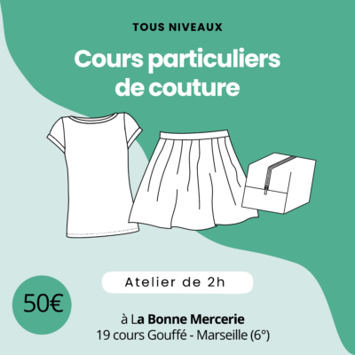 Cours pariculier de couture (2h)